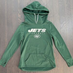 Majestic Green Jets Hoodie Woman’s Medium ( M )